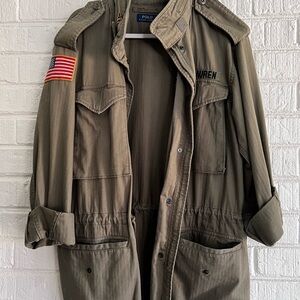 Women’s Xl Ralph Lauren Military Jacket